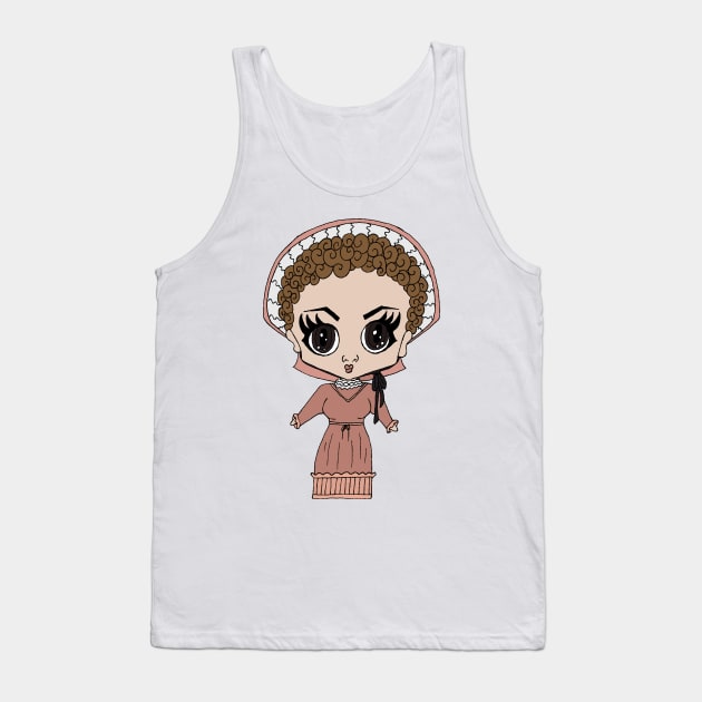 Elizabeth Bennet Tank Top by thehistorygirl